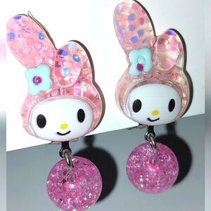 Beautiful fashion clip-on kids earrings